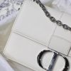 1602725464162825.jpg M9208 Dior 30 Montaigne 链条包 迪奥包包 粒面牛皮革 白色