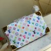 1602983157247878.jpg M92643 LV Monogram Multicolore Speedy 30手袋 LV白彩女包