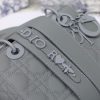 M0538 Dior Lady Dior My ABCDior 手袋 哑光牛皮革藤格纹 灰色