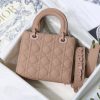 1602988730569553.jpg M0538 Dior Lady Dior My ABCDior 手袋 哑光牛皮革藤格纹 粉色