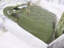 M0538 迪奥Lady Dior My ABCDior 手袋 漆皮藤格纹 绿色