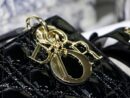 M0538 迪奥Lady Dior My ABCDior 手袋 漆皮藤格纹 黑色