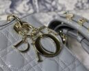 M0538 迪奥Lady Dior My ABCDior 手袋 漆皮藤格纹 灰色