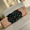 M40256 LV Monogram Multicolore系列JUDY MM中号手拎单肩包 黑彩