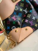 M40256 LV Monogram Multicolore系列JUDY MM中号手拎单肩包 黑彩