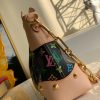 M40256 LV Monogram Multicolore系列JUDY MM中号手拎单肩包 黑彩