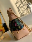 M40256 LV Monogram Multicolore系列JUDY MM中号手拎单肩包 黑彩