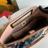 M40256 LV Monogram Multicolore系列JUDY MM中号手拎单肩包 黑彩