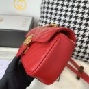446744 Gucci古驰女包 GG Marmont 绗缝迷你手袋 红色
