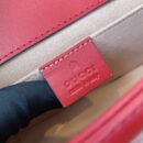 446744 Gucci古驰女包 GG Marmont 绗缝迷你手袋 红色