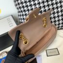 446744 Gucci古驰女包 GG Marmont 绗缝迷你手袋 裸色