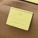 446744 Gucci古驰女包 GG Marmont 绗缝迷你手袋 黄色
