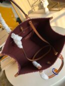 M57185 LV ONTHEGO 大号手袋 LV1854新款托特包 棕红色