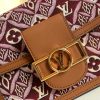 M57172 LV DAUPHINE 迷你手袋 LV1854新款达芙妮 棕红色