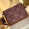 M57172 LV DAUPHINE 迷你手袋 LV1854新款达芙妮 棕红色