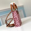 M69846 LV PETIT SAC PLAT 手袋 LV1854系列女包 棕红色