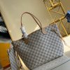 1606095817583811.jpg N41361 LV NEVERFULL 中号手袋 LV购物袋白格 LV子母包 中号