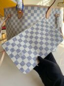 N41361 LV NEVERFULL 中号手袋 LV购物袋白格 LV子母包 中号