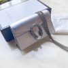 476432 Gucci Dionysus系列超迷你手袋酒神包 银色