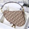 1607069597700551.jpg M0446 Dior Saddle手提包 棕色天鹅绒 Oblique 印花马鞍包