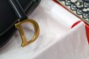 M0446 Dior Saddle小牛皮手提包 Dior马鞍包 Dior女包 黑色