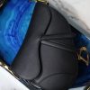 M0446 Dior Saddle小牛皮手提包 Dior马鞍包 Dior女包 黑色