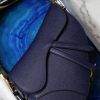 1607303895590010.jpg M0446 Dior Saddle手掌纹手提包 Dior官网女包马鞍包 深蓝色