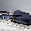 1607303896530924.jpg M0446 Dior Saddle手掌纹手提包 Dior官网女包马鞍包 深蓝色