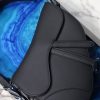 M0446 Dior Saddle哑光牛皮革手袋 迪奥马鞍包 黑色