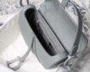 M0446 Dior Saddle哑光牛皮革手袋 迪奥官网女包马鞍包 灰色