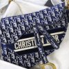 1607312192477884.jpg M0446 Dior Saddle马鞍包 Dior Oblique 绣花丝绒 蓝色