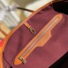 M57273 LV NEVERFULL 中号手袋 1854系列妈咪包购物袋 棕红色