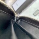 473928 Gucci Signature皮革全拉链式钱包 Gucci拉链钱夹 黑色