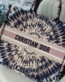 M1286 Dior Book Tote系列Dior Oblique刺绣帆布手提包 幻影粉