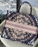M1286 Dior Book Tote系列Dior Oblique刺绣帆布手提包 幻影粉