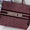 1607997965193440.jpg M1286 Dior Book Tote 大号手袋 酒红色 Oblique 印花