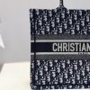 M1296 Dior Book Tote 小号手袋 蓝色 Oblique 印花