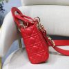 1608195754187574.jpg M0538 迪奥Lady Dior MyABCDior 手袋 羊皮革藤格纹 红色
