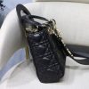 1608195932409344.jpg M0538 迪奥Lady Dior MyABCDior 手袋 羊皮革藤格纹 黑色