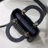 1608195932547462.jpg M0538 迪奥Lady Dior MyABCDior 手袋 羊皮革藤格纹 黑色