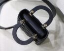 M0538 迪奥Lady Dior MyABCDior 手袋 羊皮革藤格纹 黑色