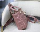 M0538 迪奥Lady Dior MyABCDior 手袋 羊皮革藤格纹 粉色