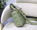 M0538 迪奥Lady Dior MyABCDior 手袋 羊皮革藤格纹 绿色