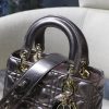 M0538 迪奥Lady Dior MyABCDior 手袋 羊皮革藤格纹 青铜色