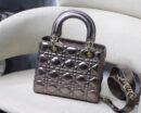 M0538 迪奥Lady Dior MyABCDior 手袋 羊皮革藤格纹 青铜色