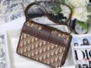 M9203 Dior 30 Montaigne 手袋 棕色 Oblique 印花
