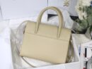 M9321 St Honore 中号手袋 粒面牛皮革 奶白色