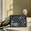 M57283 LV SOFT TRUNK 链条包 Monogram Tapestry 帆布盒子包