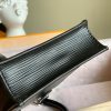 M69441 LV PETIT SAC PLAT 手袋 Epi 皮革托特包 黑色