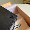M69441 LV PETIT SAC PLAT 手袋 Epi 皮革托特包 黑色